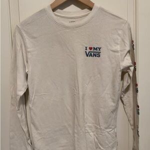 Vans I love VANS White  x-small